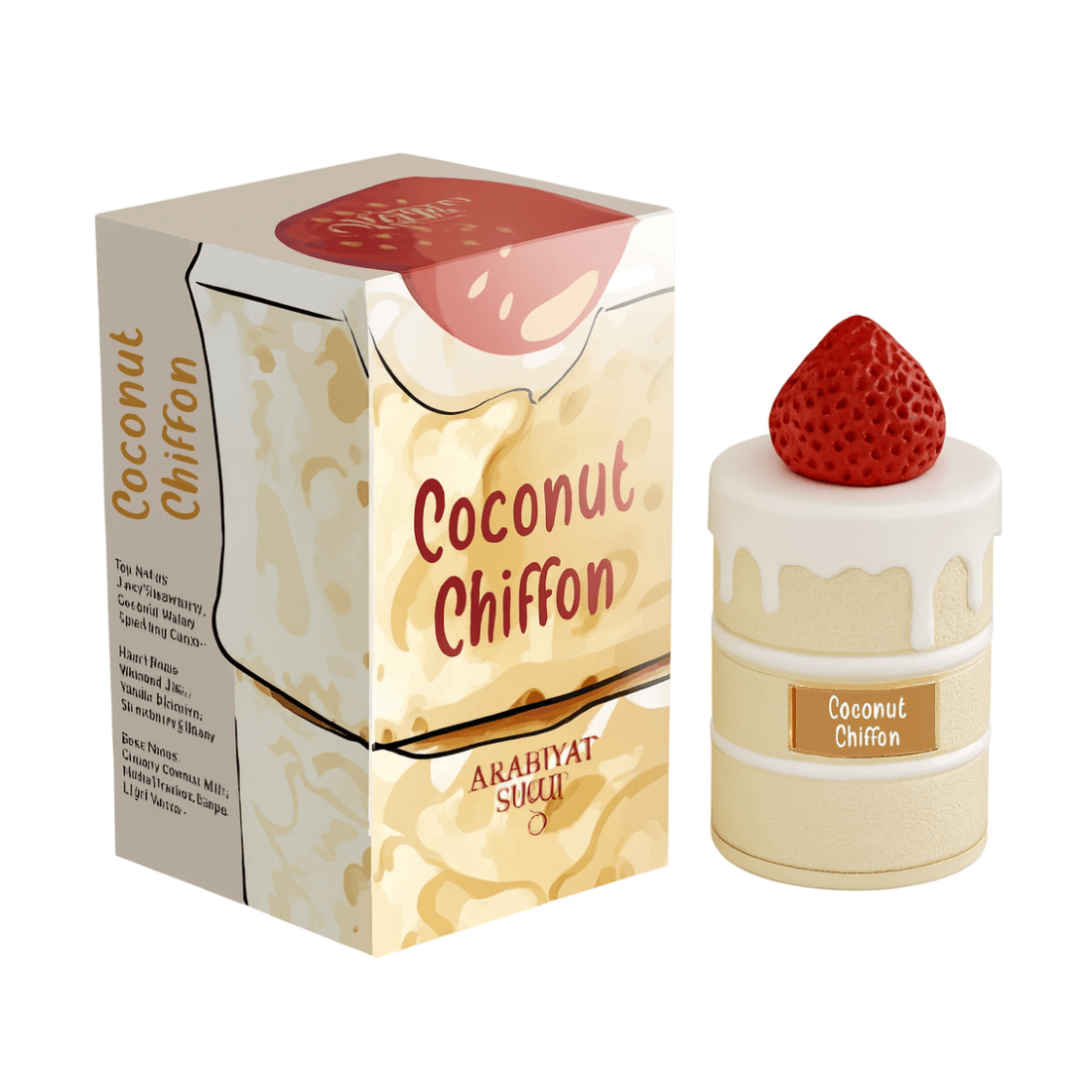 Arabiyat Prestige Coconut Chiffon Parfum - exotischer Duft mit Kokosnuss und warmer Süße
